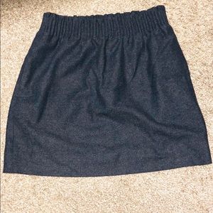 J. CREW— Wool Linen Skirt (w/ pockets!)